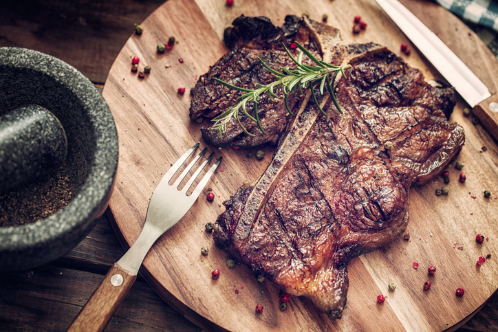Bergfalk. Medium Roasted T-Bone Steak